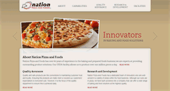 Desktop Screenshot of nationpizza.com